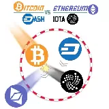 BITCOIN vs ETHEREUM DASH IOTA