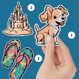 Sticker Book Puzzle Color By Number